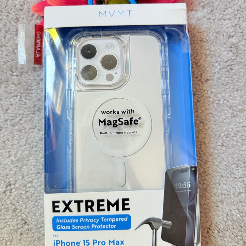 MVMT Extreme Clear Screen Protector for iPhone 15 Pro Max